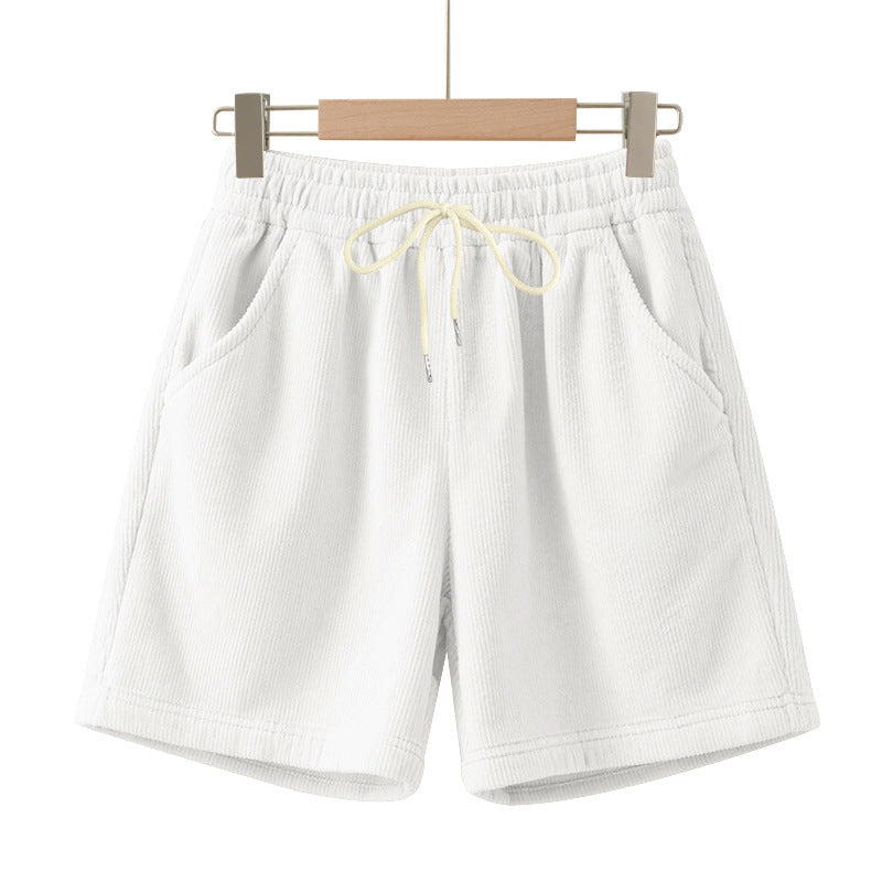 Men's Casual Versatile Lightweight Corduroy Shorts