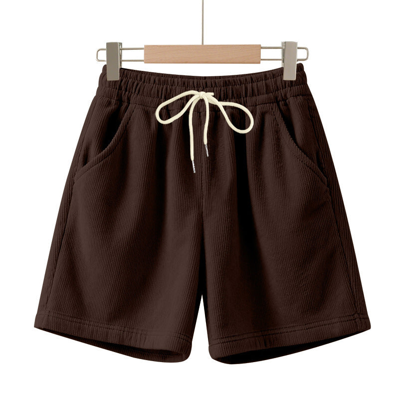 Men's Casual Versatile Lightweight Corduroy Shorts