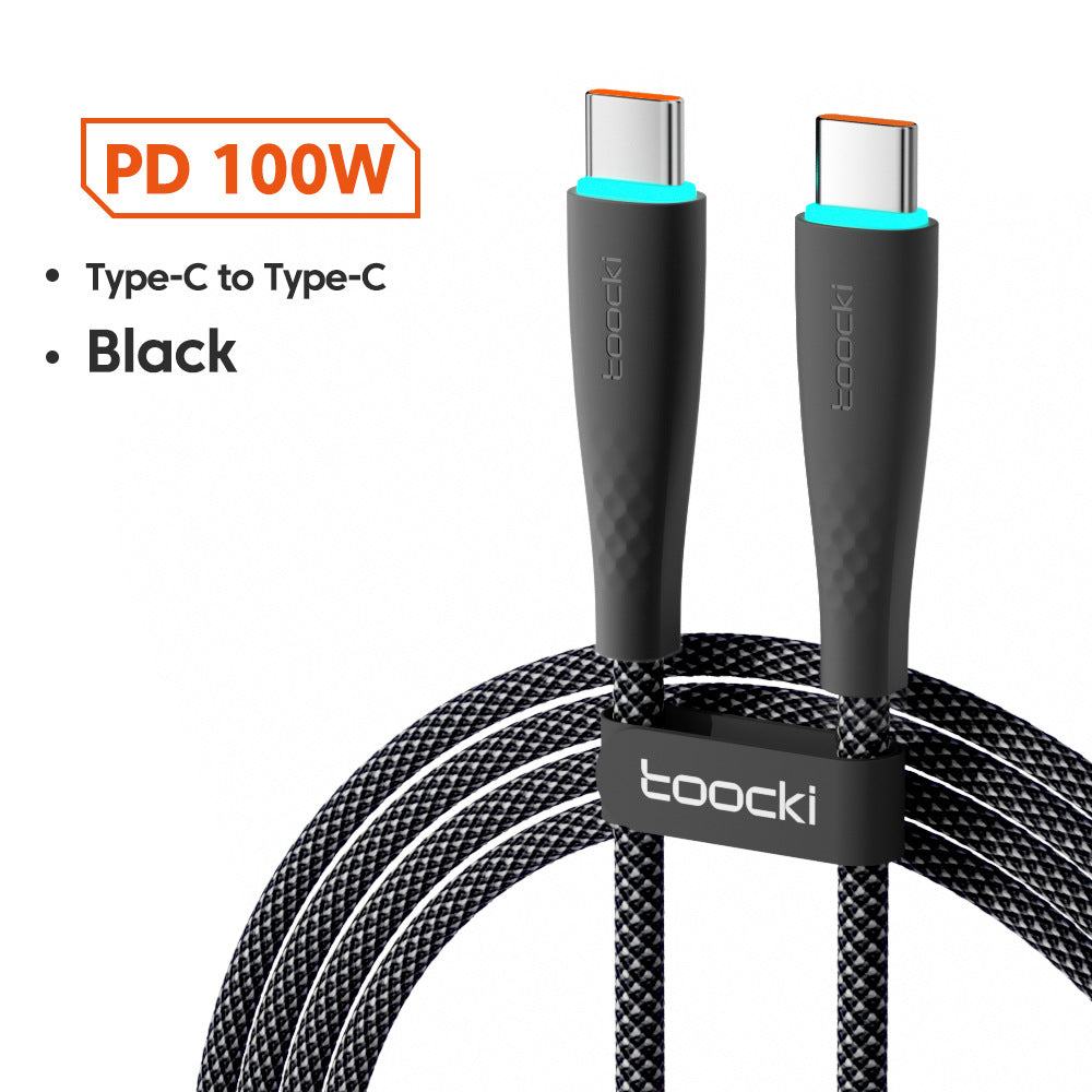 100W & 60W Type C To C Fast Charging Cable