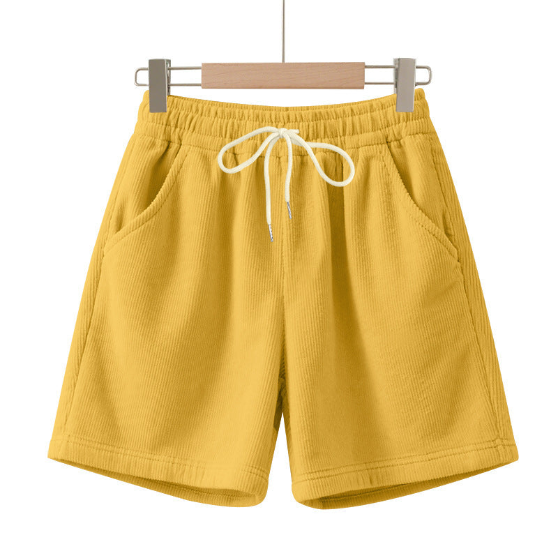 Men's Casual Versatile Lightweight Corduroy Shorts