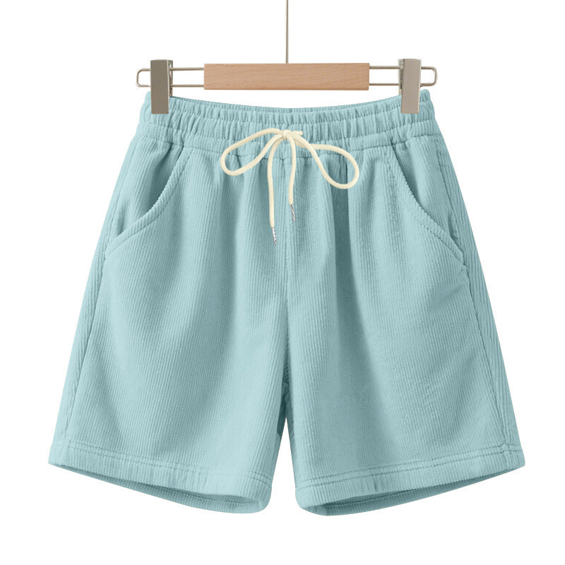 Men's Casual Versatile Lightweight Corduroy Shorts