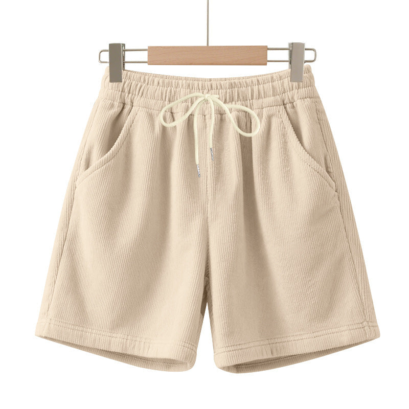 Men's Casual Versatile Lightweight Corduroy Shorts