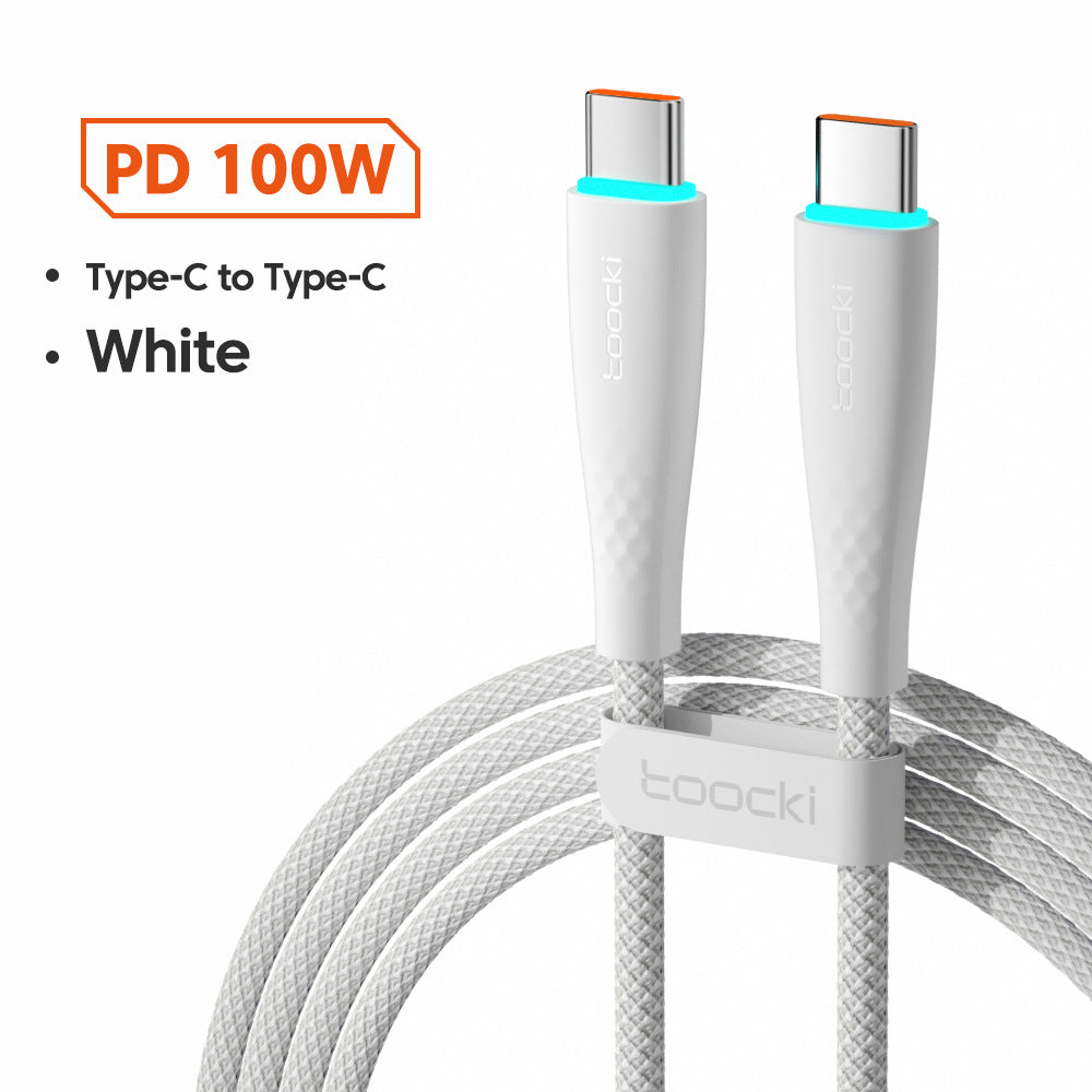 100W & 60W Type C To C Fast Charging Cable