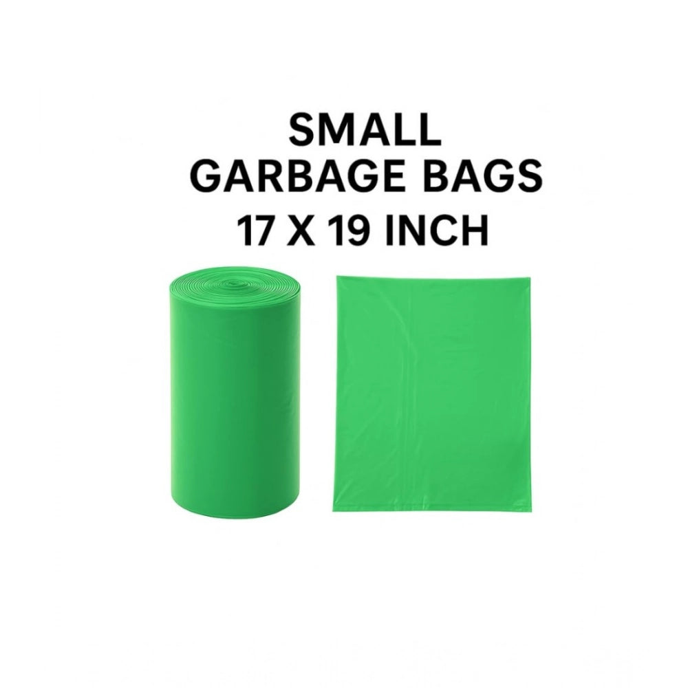 Generic Pack of 5 Biodegradeable Vegetable-Paper 17 x 19 Inches Garbage Bag (Green)