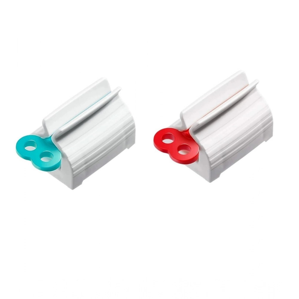 Generic Pack of 2 Plastic Toothpaste Squeezer (Multicolor)