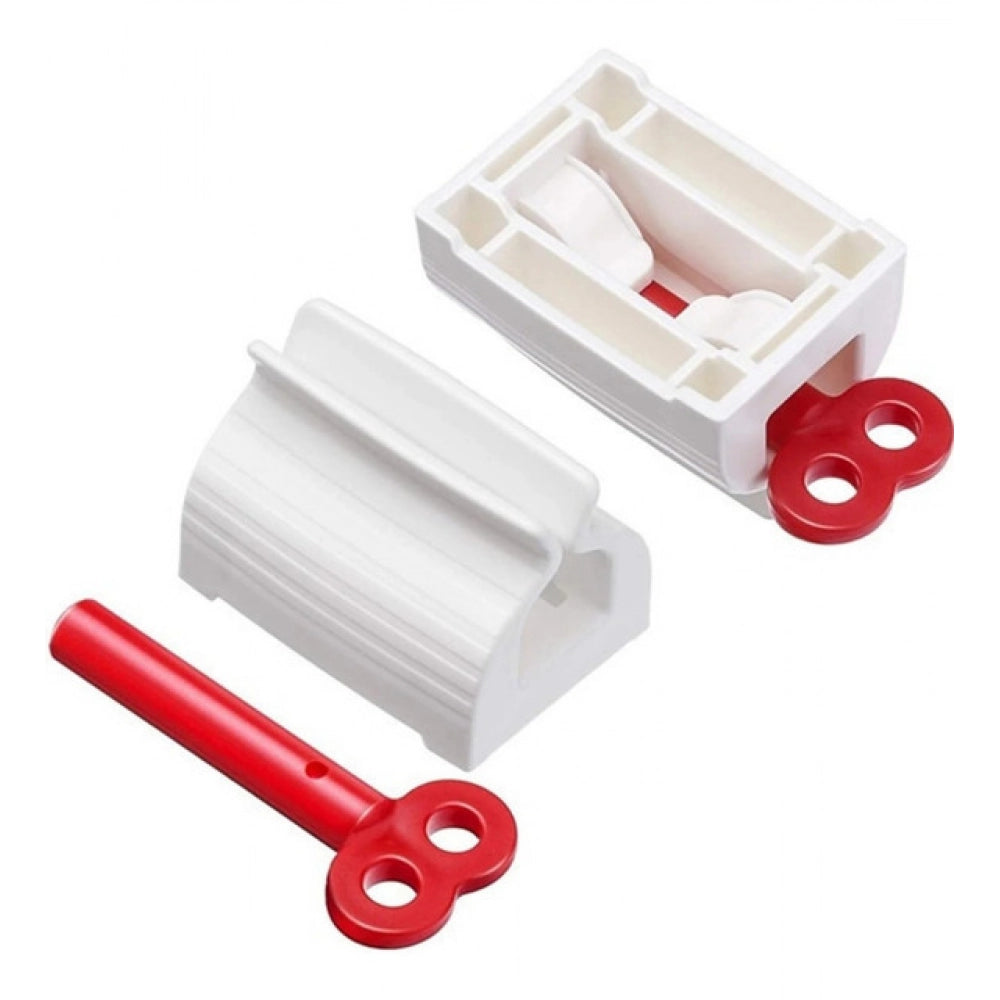 Generic Pack of 2 Plastic Toothpaste Squeezer (Multicolor)
