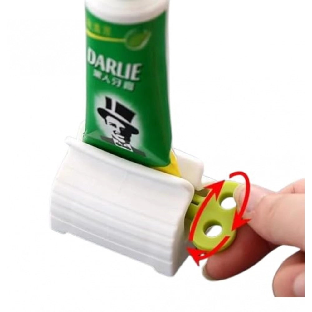 Generic Pack of 2 Plastic Toothpaste Squeezer (Multicolor)