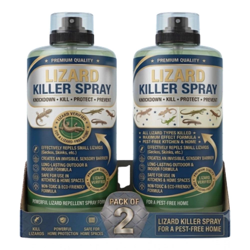 Generic Pack of 2 Lizard Killer Liquid Spray Bottles 100 ML