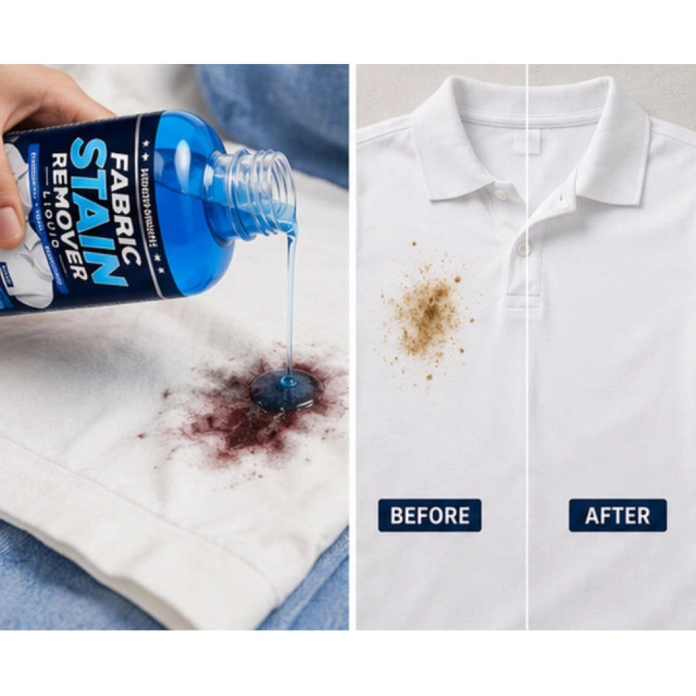 Generic Pack of 2 Fabric Stain Remover Liquid Bottles 100 ML