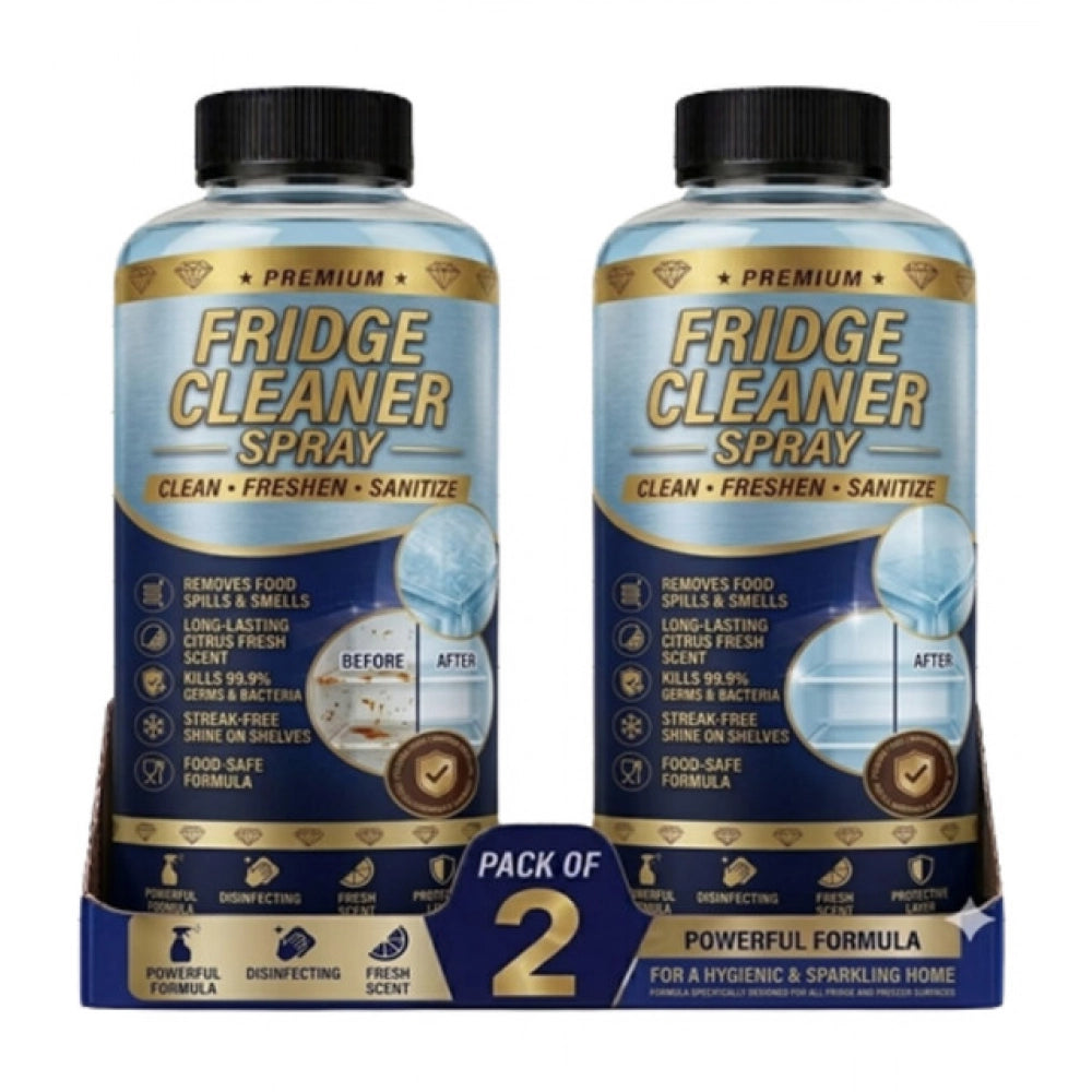 Generic Pack of 2 Fridge Cleaner Liquid Bottles 100 ML