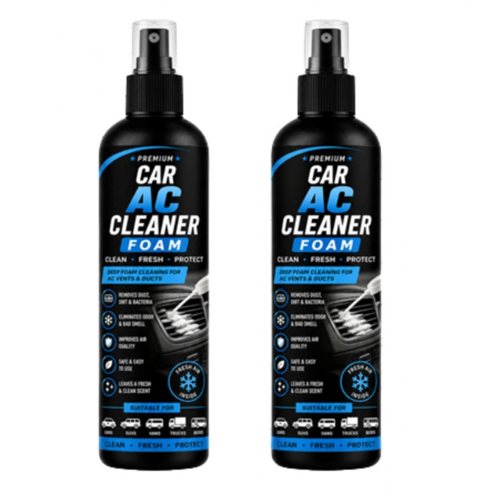 Generic Pack of 2 Car AC Cleaner Foam Spray Bottles 100 ML