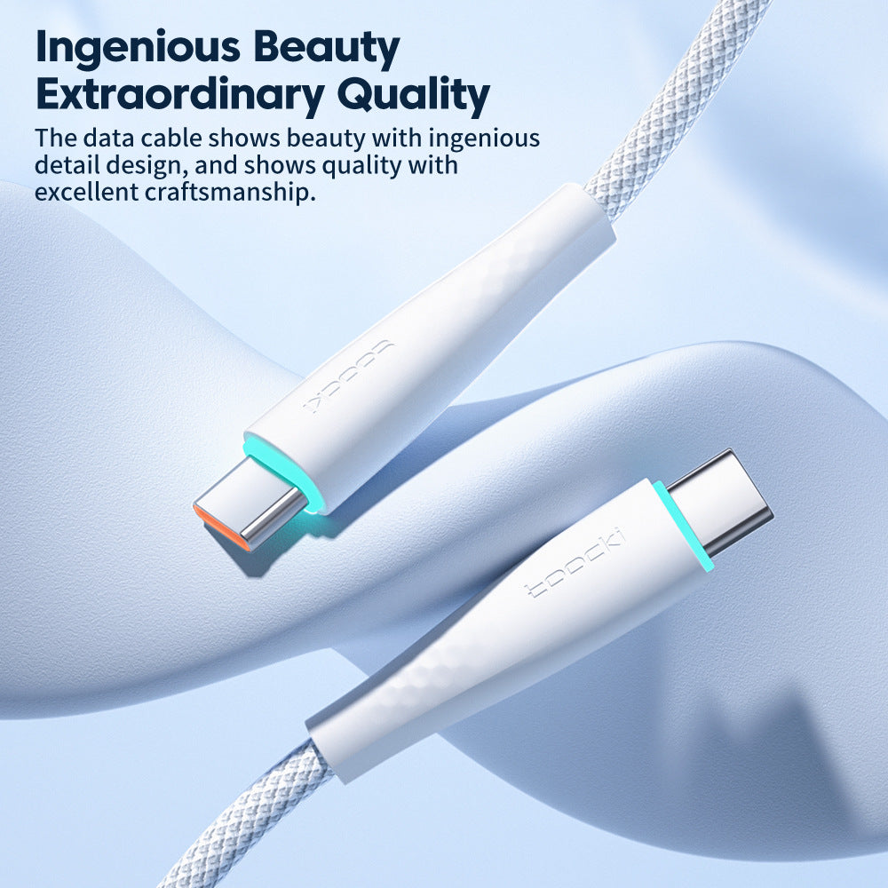 100W & 60W Type C To C Fast Charging Cable