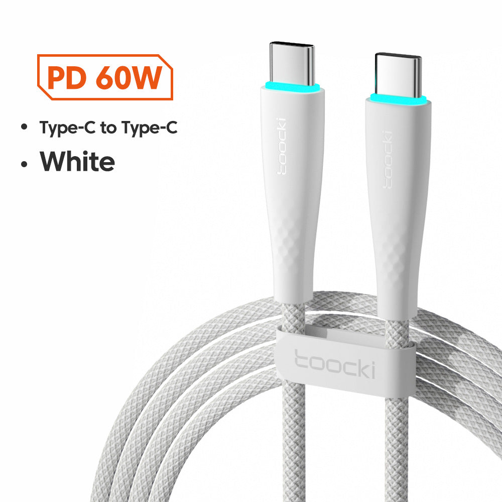 100W & 60W Type C To C Fast Charging Cable