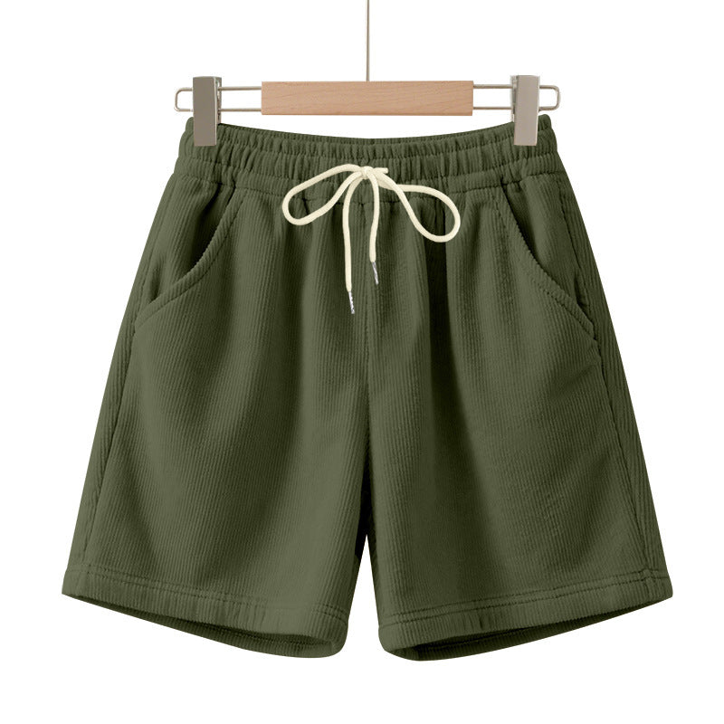 Men's Casual Versatile Lightweight Corduroy Shorts
